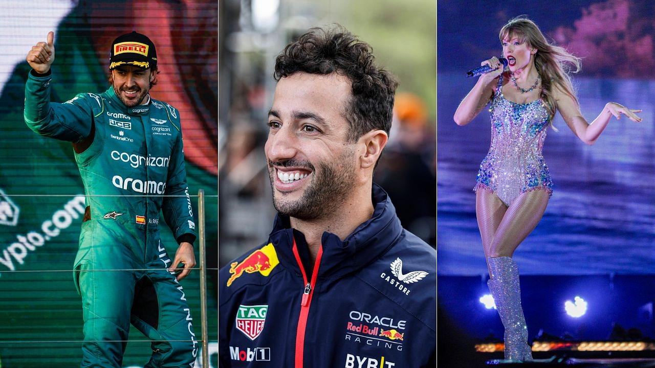 F1 Fan Claims Taylor Swift Would Have Preferred Dating Daniel Ricciardo Over Fernando Alonso