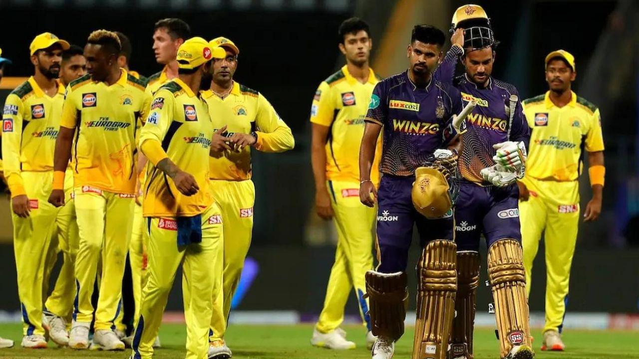 KKR vs CSK Head to Head Record in IPL History