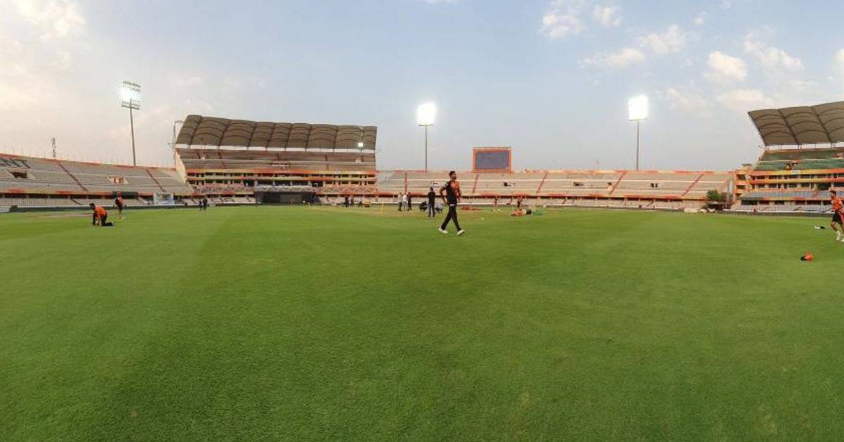 Rajiv Gandhi Stadium Hyderabad Pitch Report for SRH vs DC IPL 2023 Match