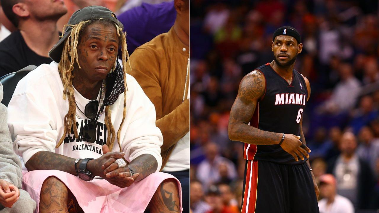 "F**k LeBron James, F**k Chris Bosh": When Lil Wayne Dissed Miami Heat After Kobe Bryant's Lakers Lost to D-Wade And co