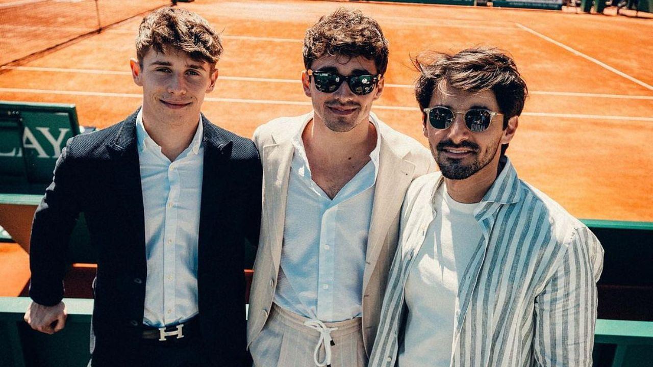 Charles Leclerc and Arthur Enjoy 'Mind Games' After Attending Monte-Carlo Masters
