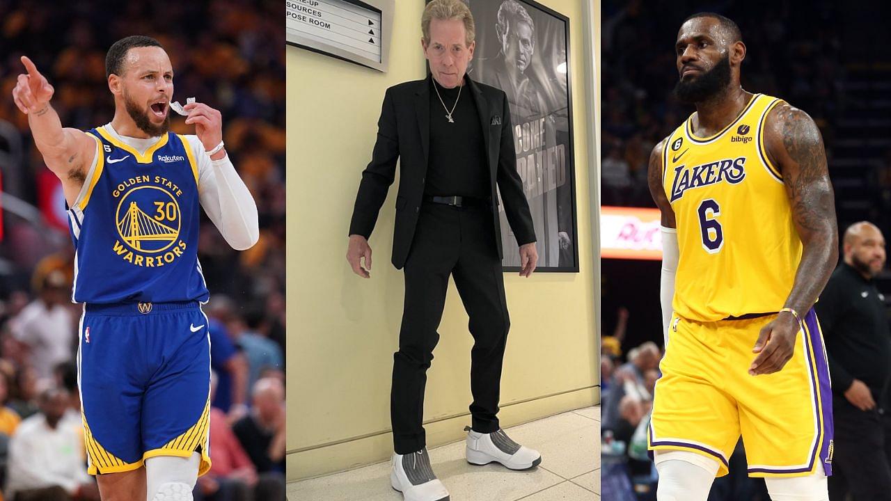 After Stephen Curry and Warriors Drop Game 6, Skip Bayless Targets LeBron James With a Jinx