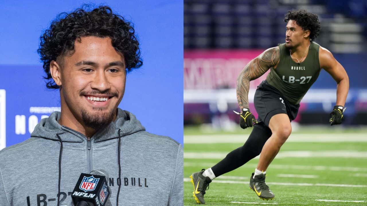 Noah Sewell NFL Draft 2023 Oregon Linebacker Eyes for a First Round