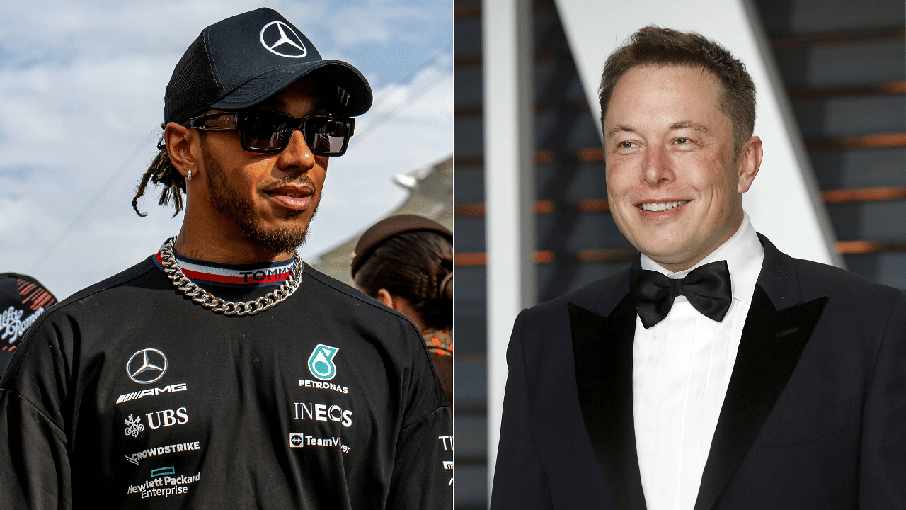 Lewis Hamilton Flexes Trip to the Moon Thanks to Billionaire Party Bud Elon Musk