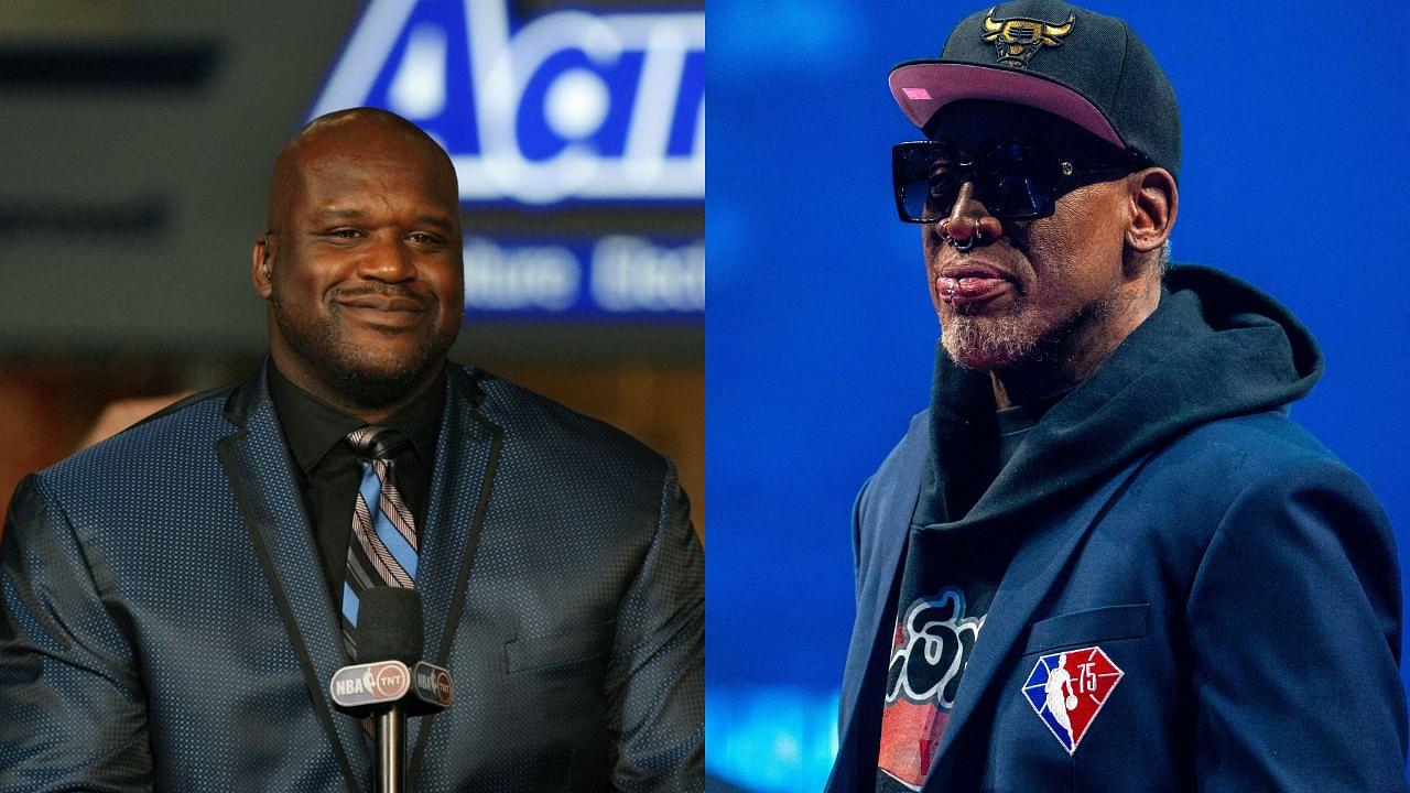 "My Family and the Police": When Dennis Rodman, Who was Jealous of Shaquille O'Neal $25m Salary, Compared His NBA Journey with the 7ft 1" Superstar