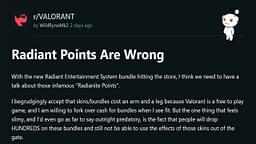 Valorant Players Criticize Riot for Locking Skin Effects Behind Radianite Points