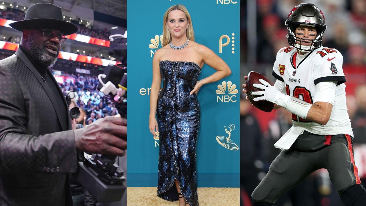 Shaquille O'Neal, Reese Witherspoon, Tom Brady