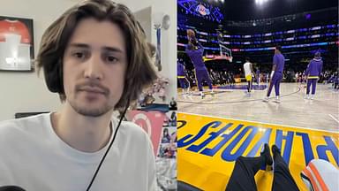 xQc lakers