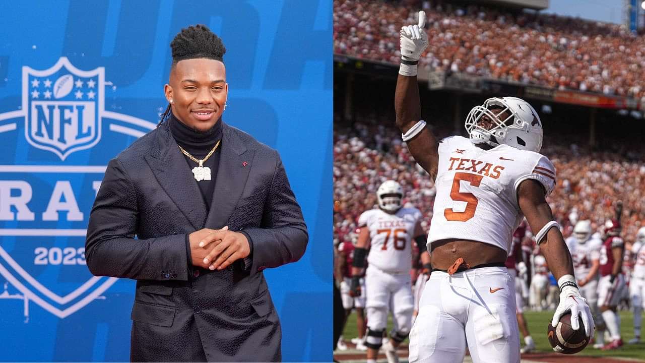 NFL Combine: Texas Longhorns' Bijan Robinson runs 40-yard dash in 4.46  seconds