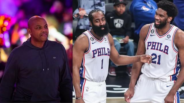 "76ers Love Some N*ts Apparently": Charles Barkley and Fans React to Joel Embiid and James Harden's 'Serial Privates Touching' in Game 3