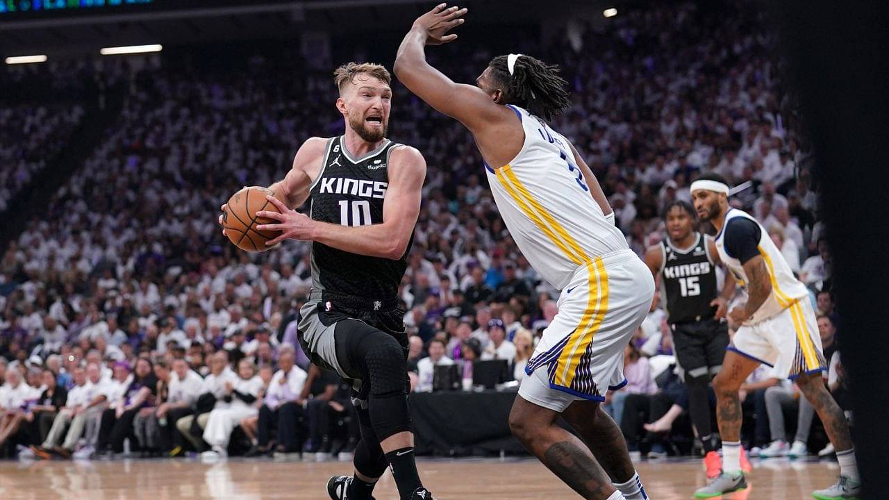 "I Think That's Pretty Normal": Kevon Looney Shockingly Defends Kings' Domantas Sabonis Amidst Raging Draymond Green Fiasco