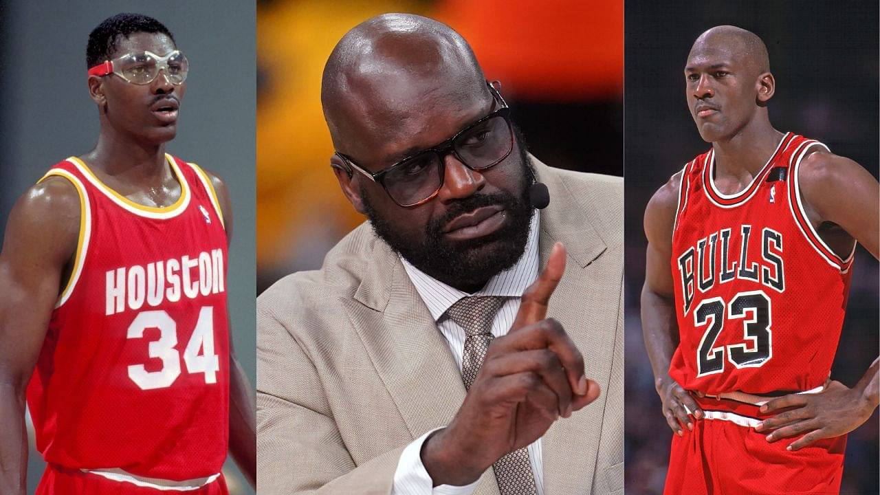 "He Ain't Better Than Hakeem Olajuwon": Shaquille O'Neal Had a Scalding-Hot Michael Jordan Take, Before Clarifying His Position