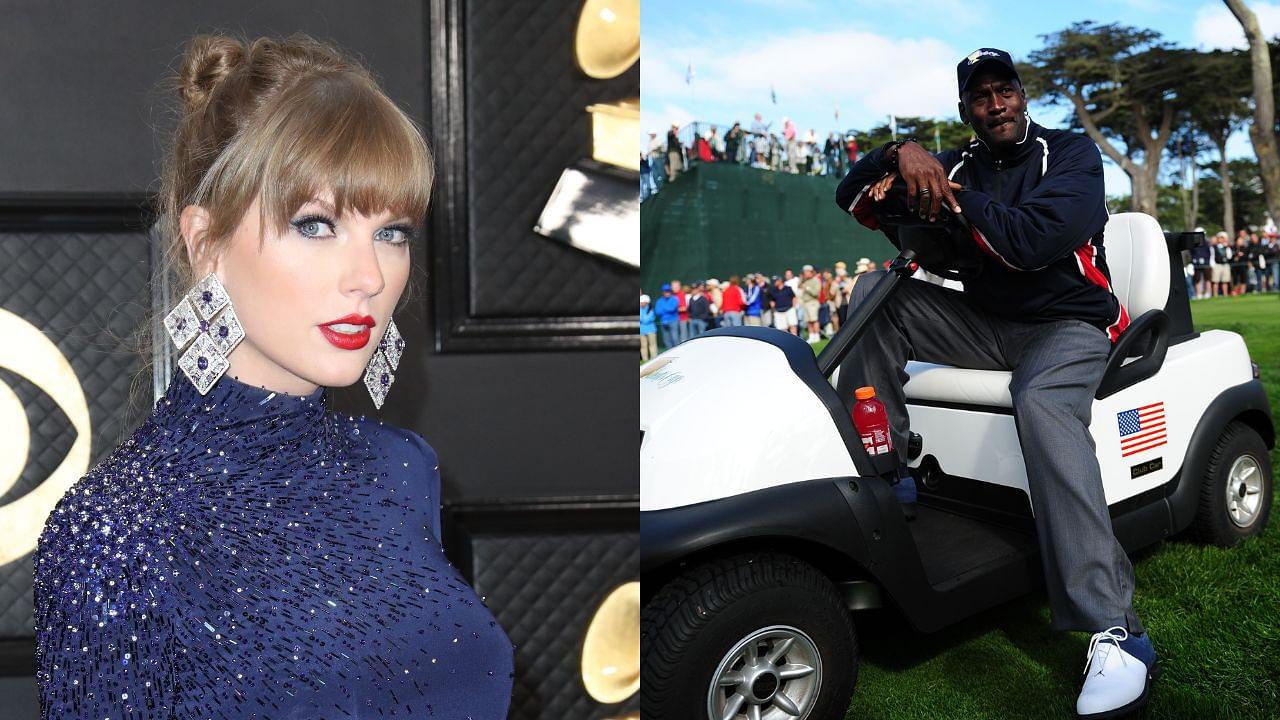 Taylor Swift, who is allegedly dating Fernando Alonso, had Michael Jordan Blaring Her Tunes on the Golf Course