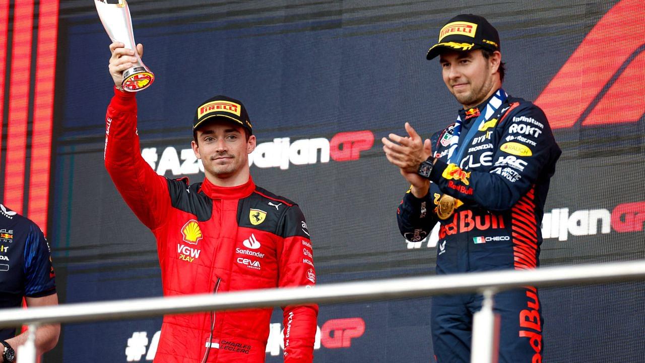 Charles Leclerc Requests Sergio Perez To Let Him Have the “Winner Seat at Least” After He Fails To Defeat the Red Bull