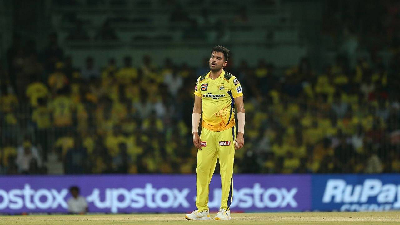 Why is Deepak Chahar Not Playing Today's IPL 2023 Match Between Chennai Super Kings and Rajasthan Royals at Chepauk?