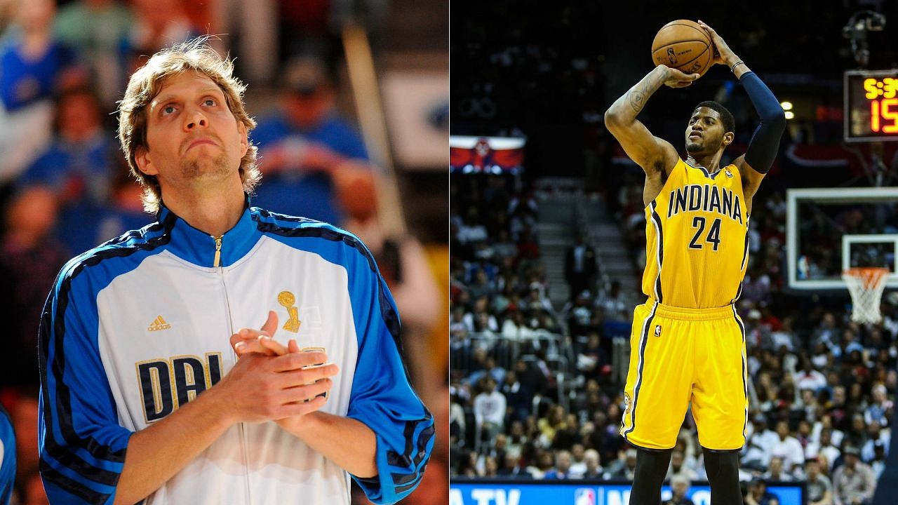 "Dirk Nowitzki Was Hobbling, Man': Paul George Admits To Feeling Bad ...