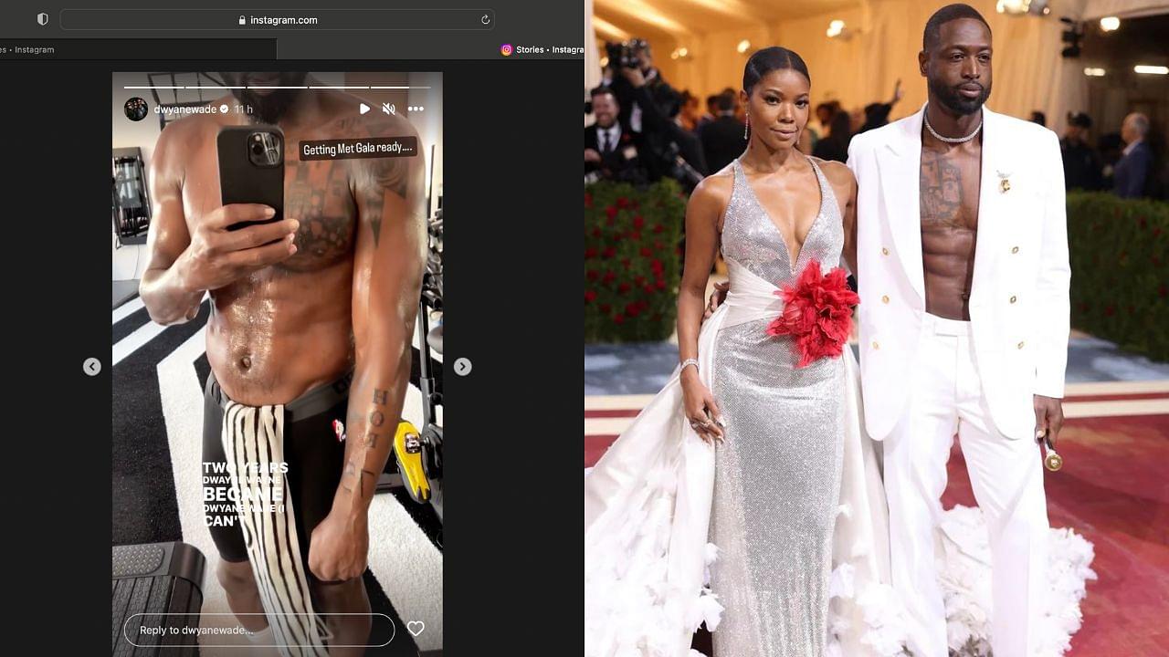 Dwyane Wade, Who Gave Heartwarming Support for Zaya at Met Gala Last Year, Showcases Chiseled Physique on Social Media