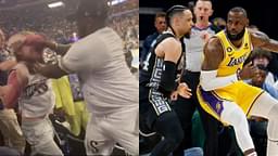 “LeBron James Vs Dillon Brooks But In The Stands”: Amid Chirpy Lakers-Grizzlies Series, Fans Display Loyalty With Physical Altercation