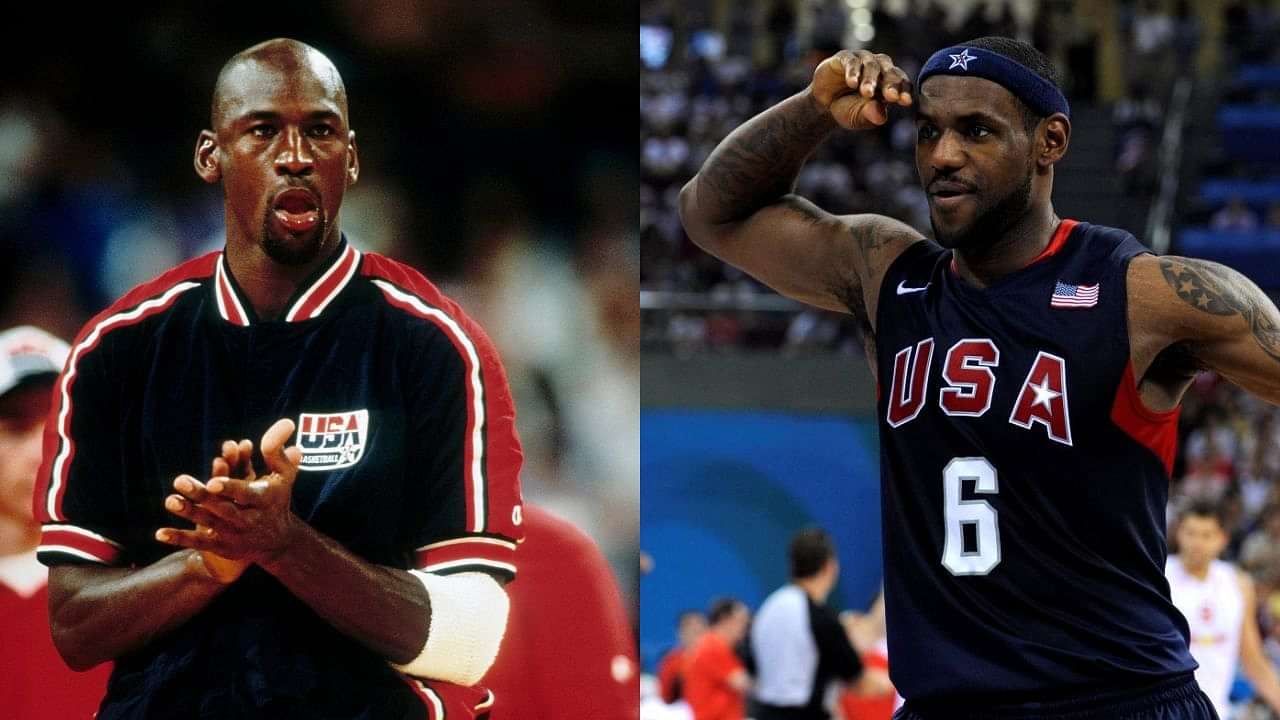 lebron james dream team