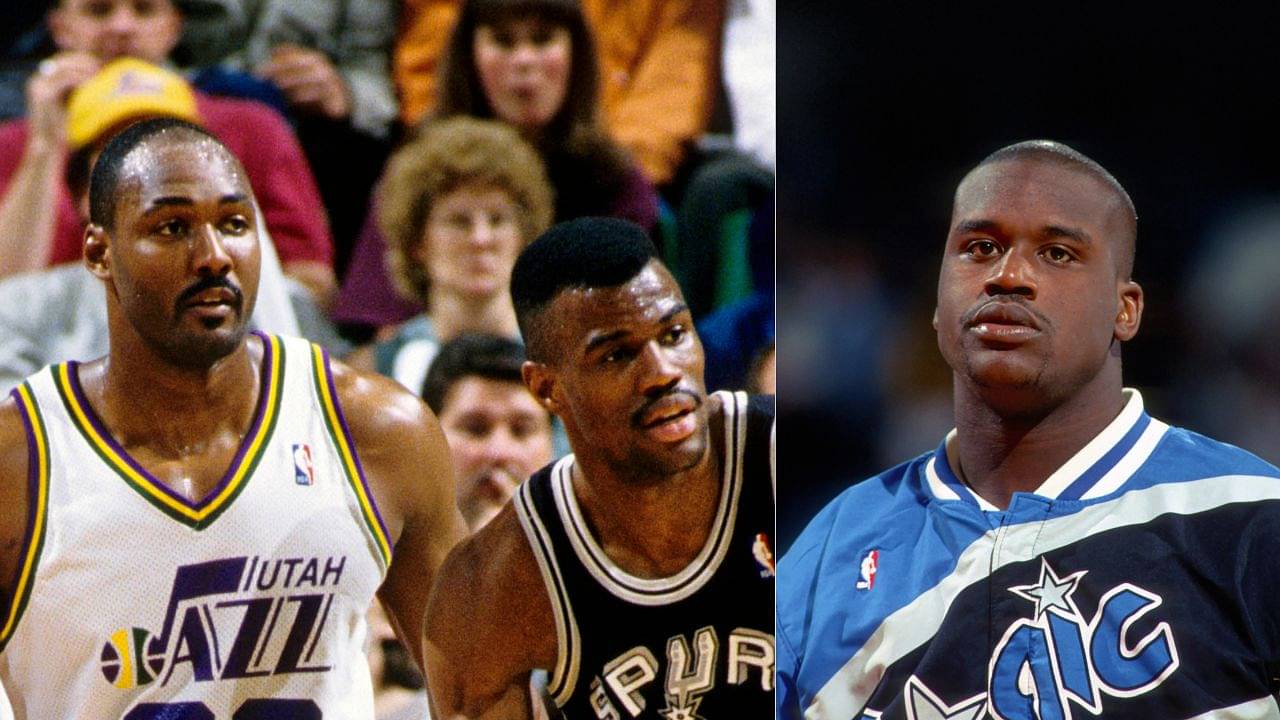 "I Wasn't Trying to Hit Him": Shaquille O'Neal Shares Nasty Karl Malone Moment, and Blatant Lie Right After