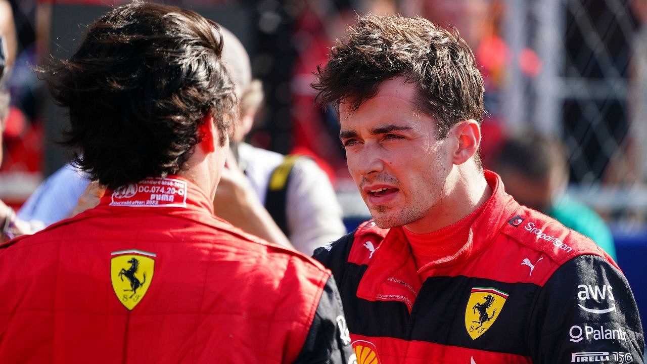 Charles Leclerc is Nervous After Failing To Match Carlos Sainz, Reckons ...