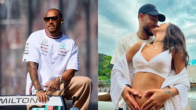 Lewis Hamilton Happiest for 'Bro' Neymar and Soccer Star's Girlfriend Bruna Biancardi for Expecting First Child Together