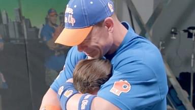 John Cena in tears
