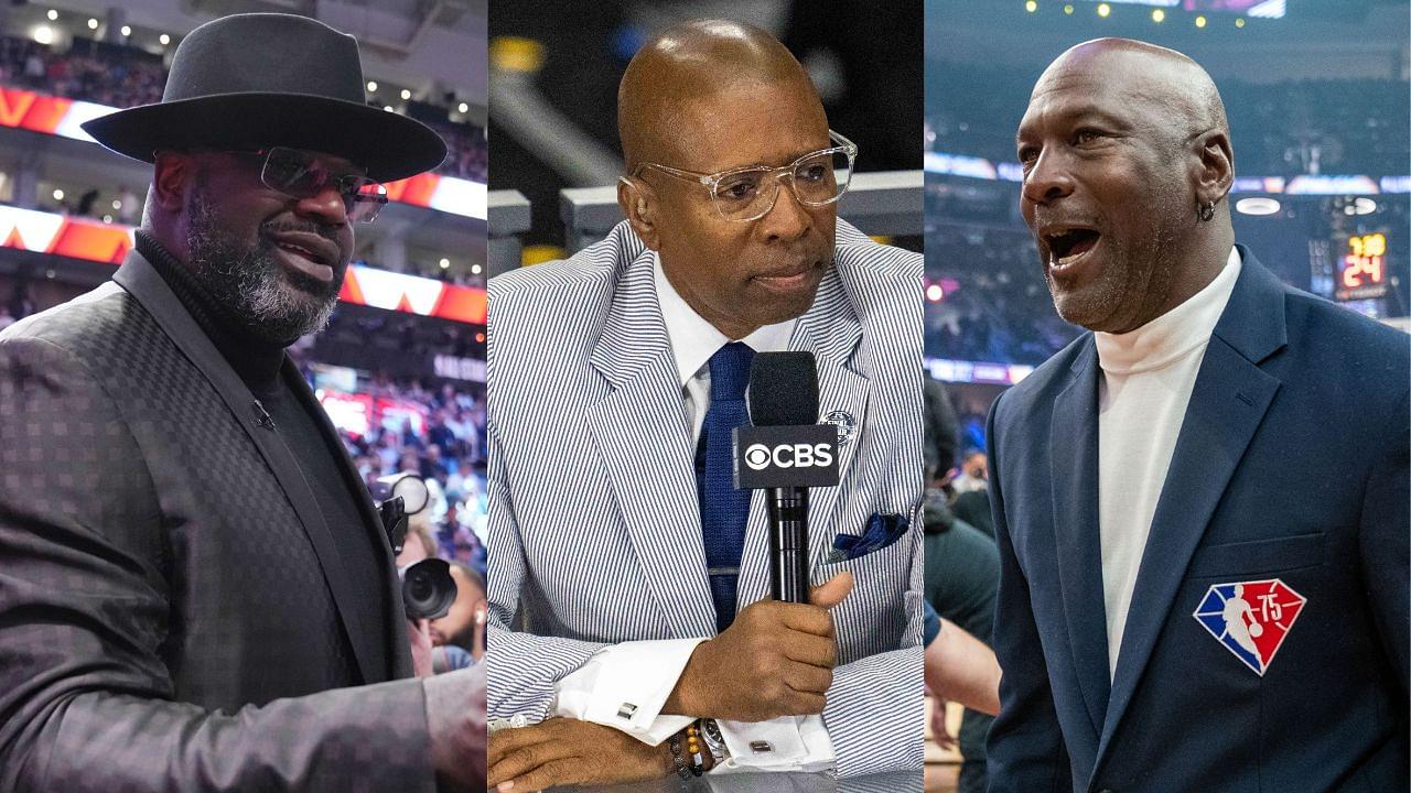 Shaquille O'Neal Hypes Up Kenny Smith's Almost-Poster That Left Even Michael Jordan Struggling For Words