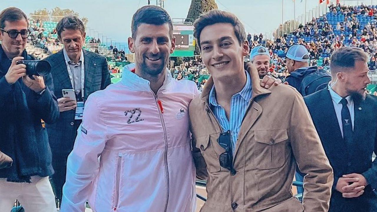 George Russell Talks About His Interaction With 22-Grand Slam Winner Novak Djokovic