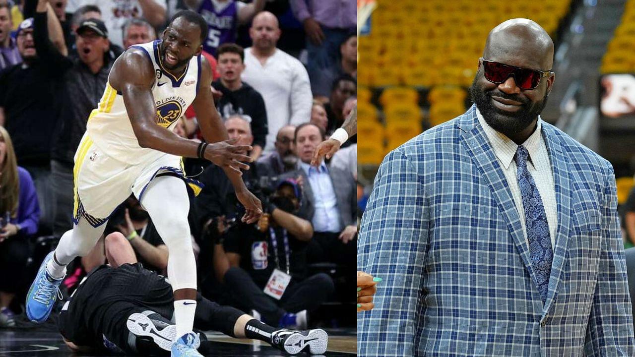 “If You Don’t Grab His Leg, That Never Happens!”: Shaquille O’Neal Defends Draymond Green Over Game 3 Suspension