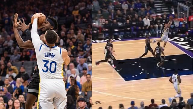 WATCH: Stephen Curry Throws Up a Lob for Splash Brother Klay Thompson