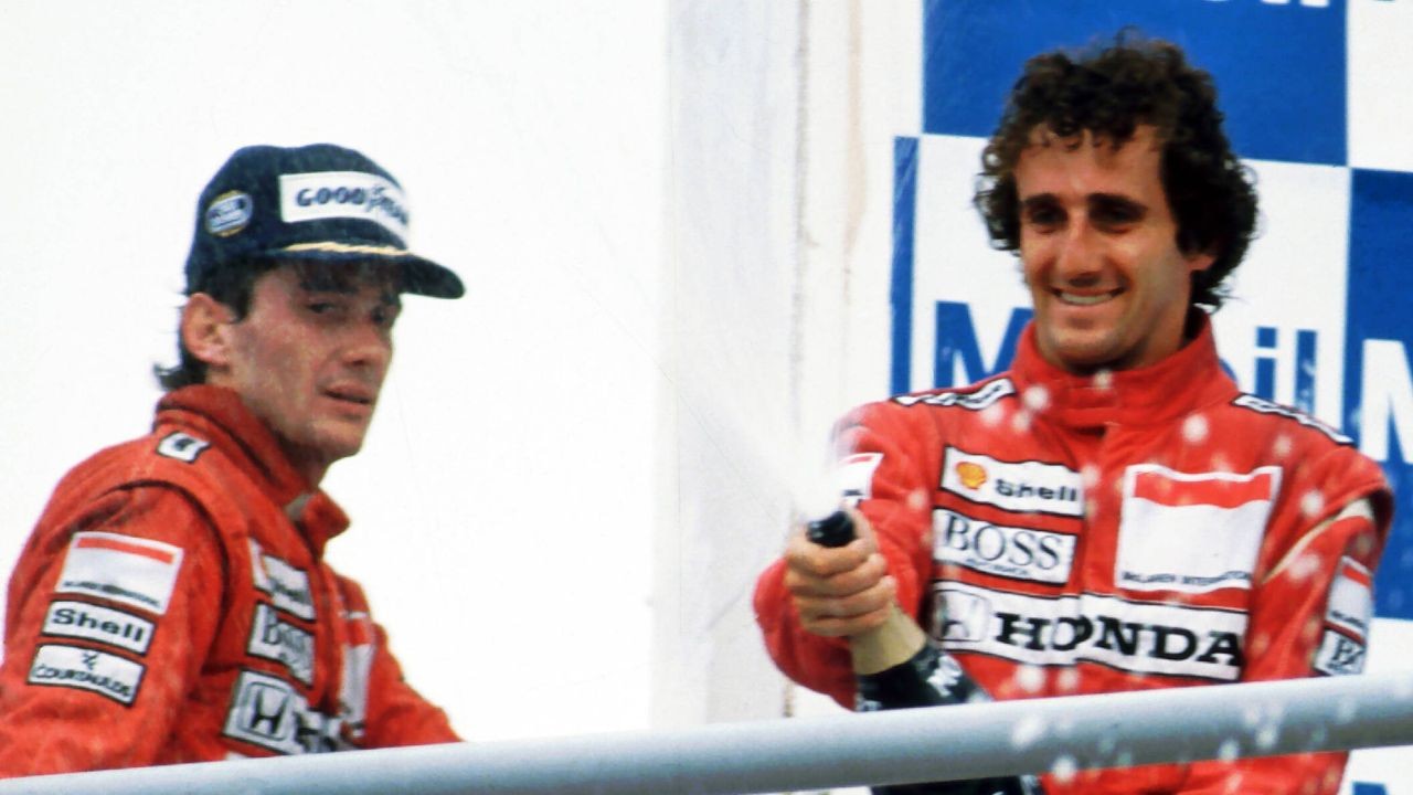 Ayrton Senna's Former Teammate reveals Alain Prost Grew Envious of 3x