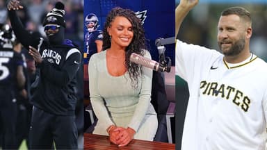 Lamar Jackson, Joy Taylor, Ben Roethlisberger