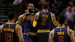 "I Forgot LeBron James Was on The Court": JR Smith Recalls Kyrie Irving's Crazy 57-Point Explosion Against the Spurs in 2015