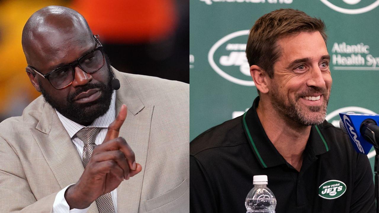 "You Talking About 1992 Shaq?": How Aaron Rodgers Inadvertently Roasted Shaquille O'Neal During TNT Interview Once