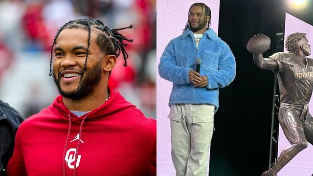 Fans Mock Kyler Murray for “Smiling” in His Statue Unveiling Ceremony at Oklahoma University