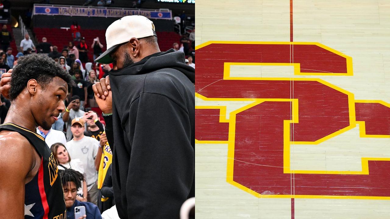 LeBron James' son Bronny James is likely to end up committing to the University of Southern California