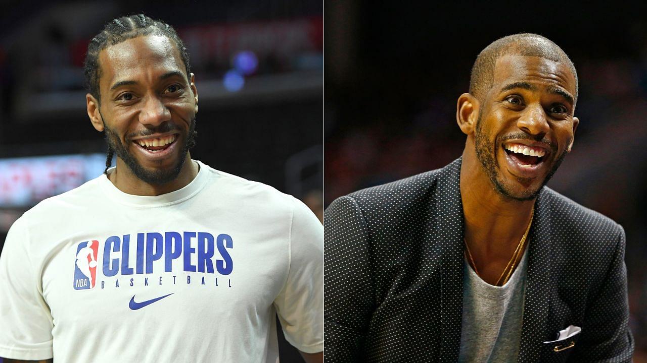 "Hey Chris Paul, How'd You Get a Cyborg to Talk to You?": Seeing Kawhi Leonard Laugh, Charles Barkley Hilariously Dubbed The Klaw as a Robot