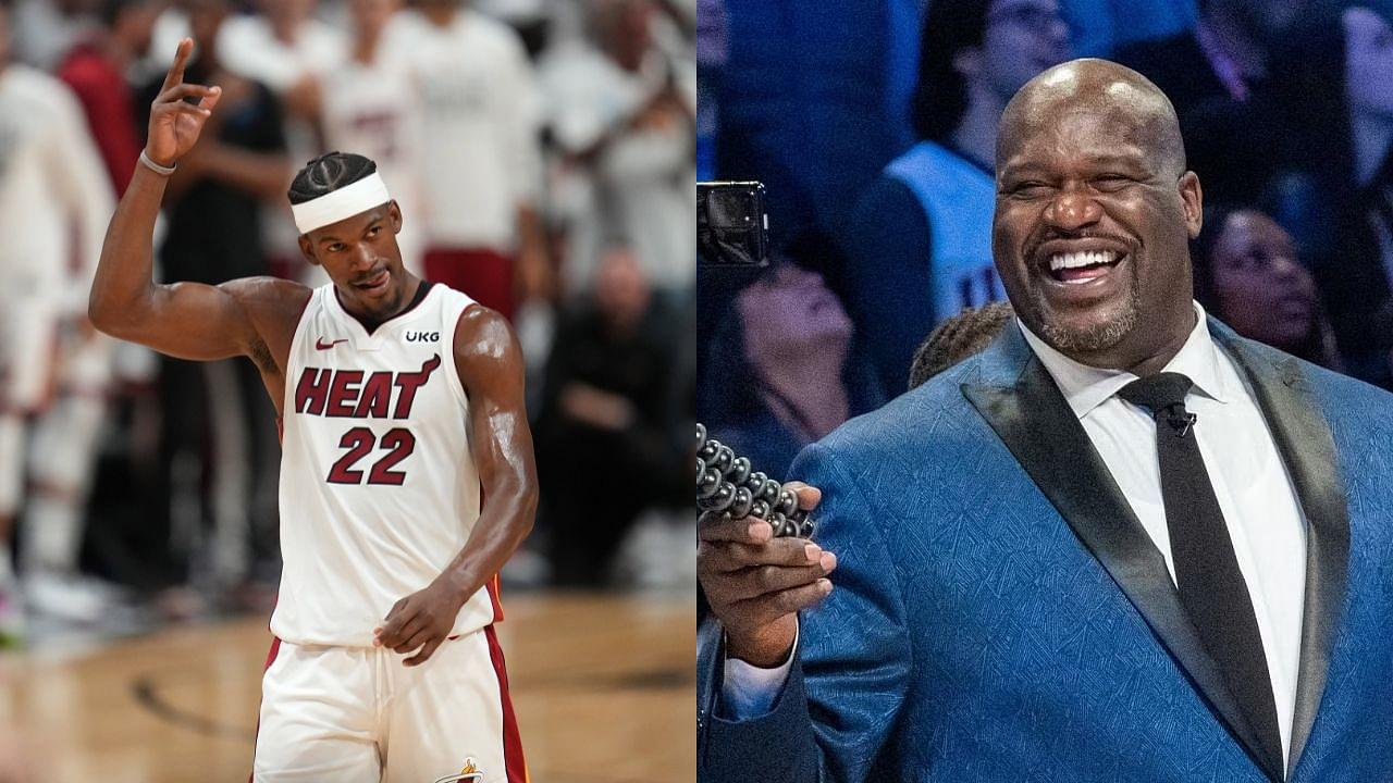 “Jimmy Butler With The Most “I’m Him” Performance”: Shaquille O’Neal Hypes Up Heat Star After Historic Game 4 Display