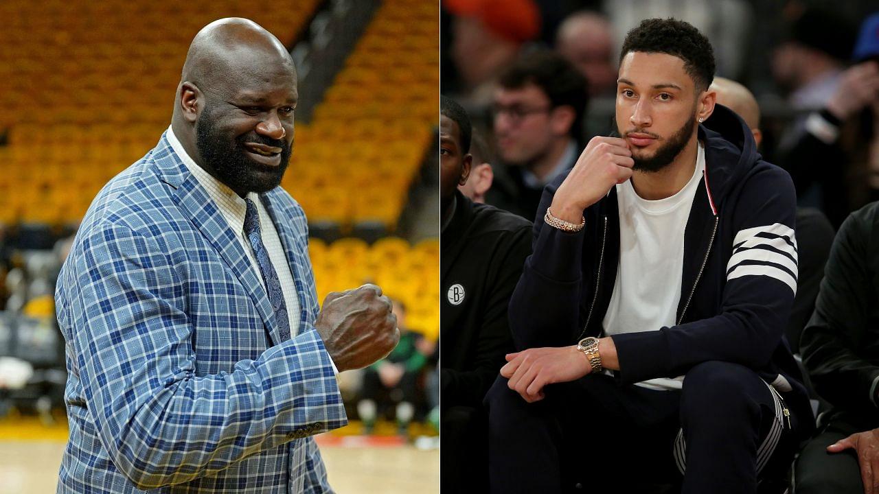 "Ben Simmons Shot 3s at Montverde, Then Stopped Trying": Shaquille O'Neal Trolls Nets Star For His Jump Shooting Woes in The NBA on Instagram