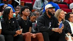 LeBron James, Who Dreams of Playing in The NBA With Bronny James, Says Watching Bryce James And His Sons 'Keeps Him Young'
