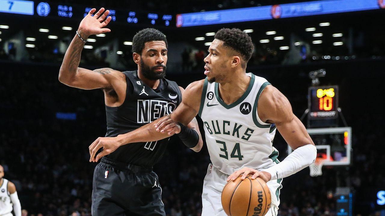 "No f***ing doubt about it. Hélà": Kyrie Irving Claims Karma Came for Giannis Antetokounmpo and Bucks