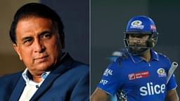 "Rohit Sharma Should Take a Break": Sunil Gavaskar Suggests Time Off for Mumbai Indians Captain