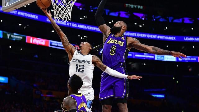 "Obviously, The Head of The Snake is Ja Morant": LeBron James Drops 1-Minute Scouting Report on Grizzlies, Leaves Lakers Reporters Dazzled