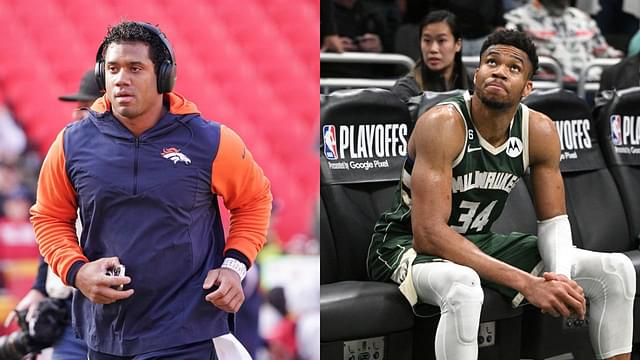 “Keep Going”: Russell Wilson Seeks Help of Giannis Antetokounmpo to Defend His Underwhelming Performance in the 2022 Season