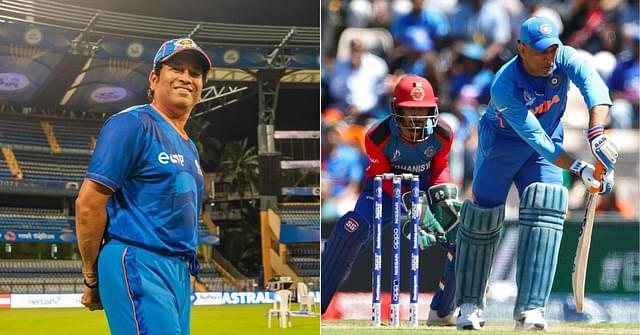 "You Can't Score Only 119 Runs in 34 Overs": When Sachin Tendulkar Criticised MS Dhoni for Not Showing Intent in a World Cup match