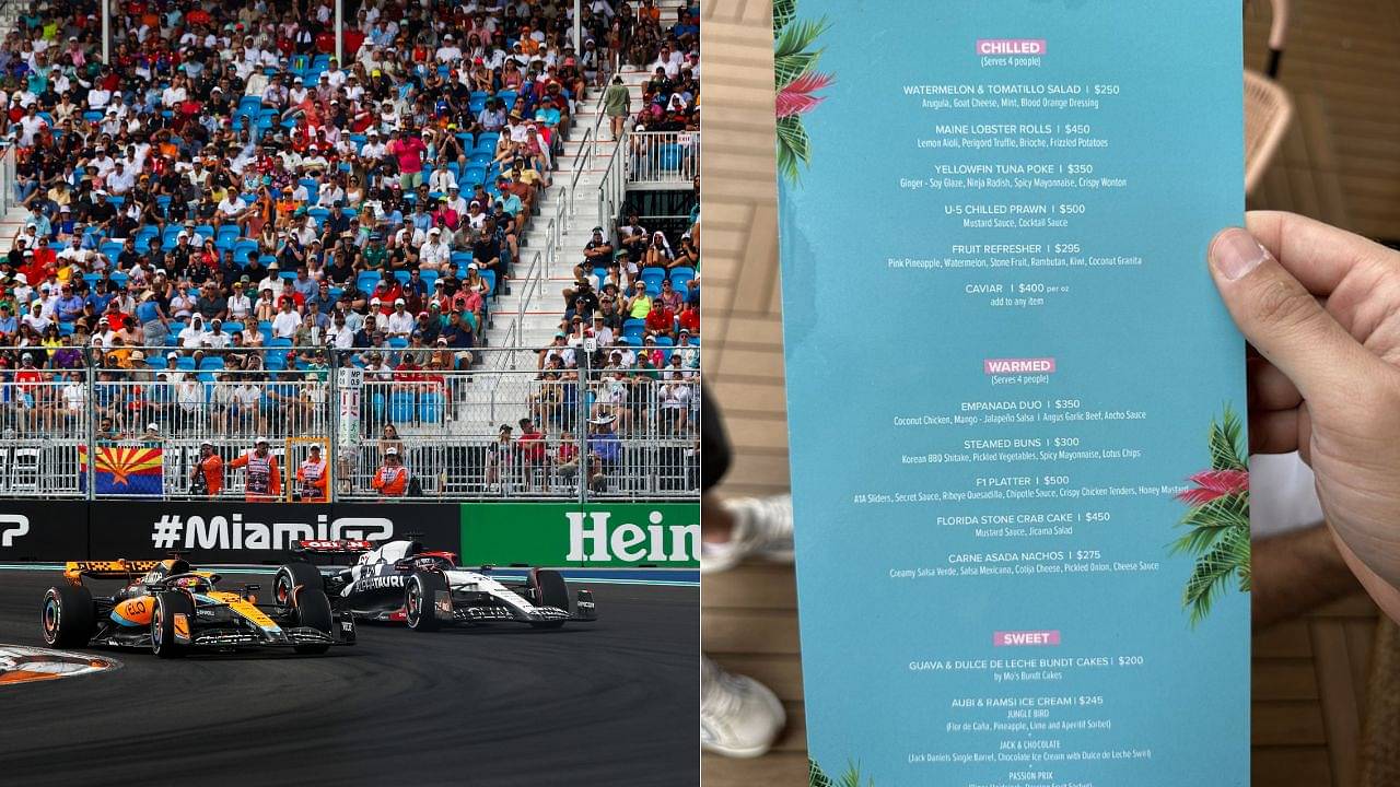 F1 Fans Mock Talks of US Inflation After Seeing Miami GP's Insane Food Prices