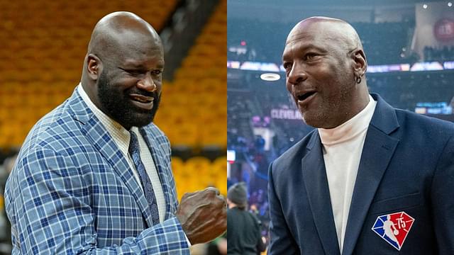 After a Flaw In Michael Jordan's Brand Left Shaquille O'Neal Bruised, 7ft 1" Superstar Stayed Silent: "Didn't Dare Tell Him"