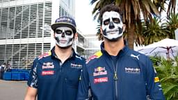 When Max Verstappen and Daniel Ricciardo Wore Skeleton Masks to the Paddock to Celebrate ‘Day of the Dead’