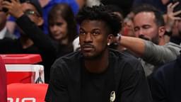 Jimmy Butler Ankle Injury: Heat Superstar Rolls Ankle in Clash With Josh Hart During Game 1 Win